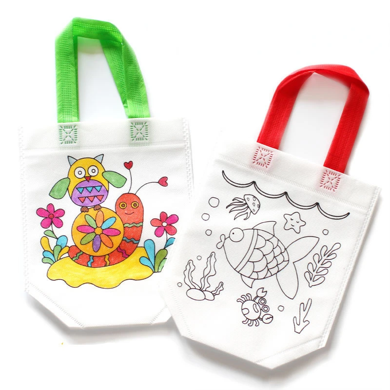 Art Craft Event - Sacs à colorier de dessin animé