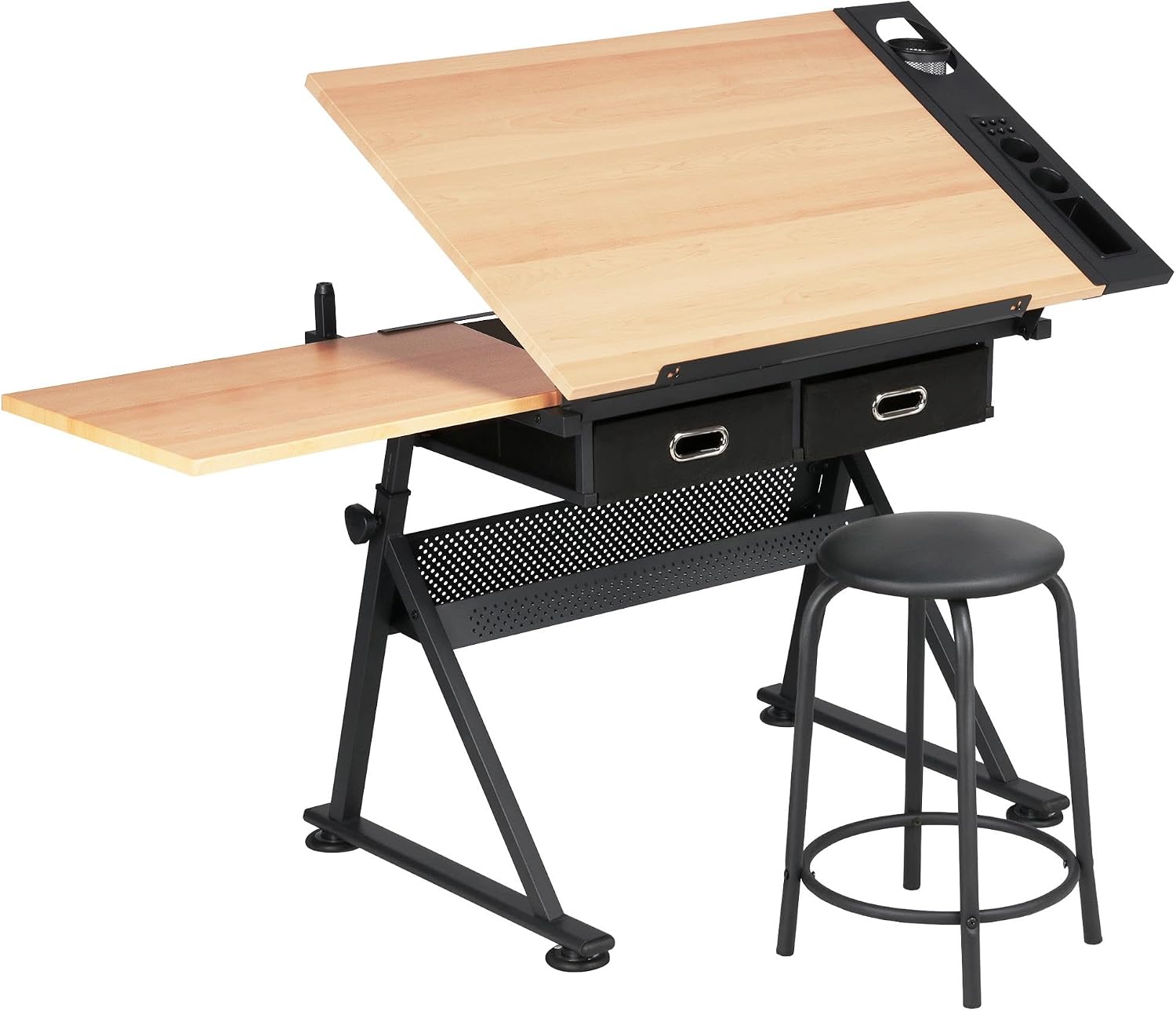 Art Craft Us - Table de dessin réglable avec tabouret