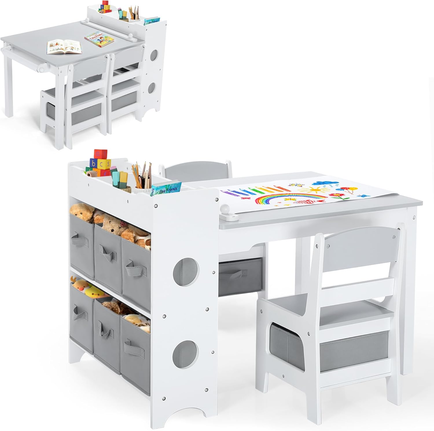 Art And Craft For Nursery - Ensemble table et chaise d'activités pour