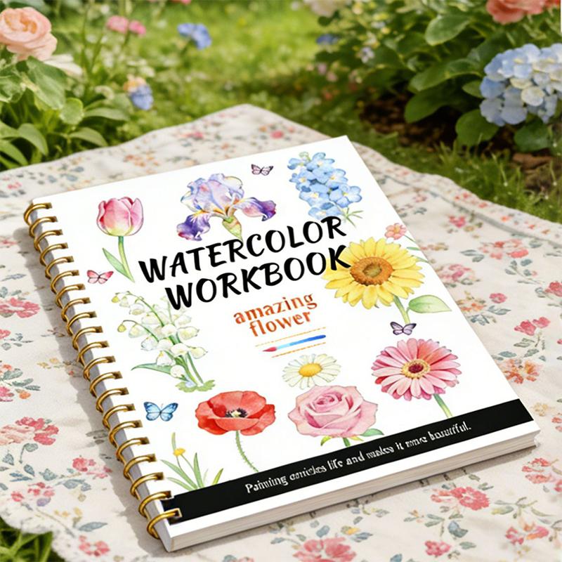 Art Craft Items - Carnet de dessin à l'aquarelle à