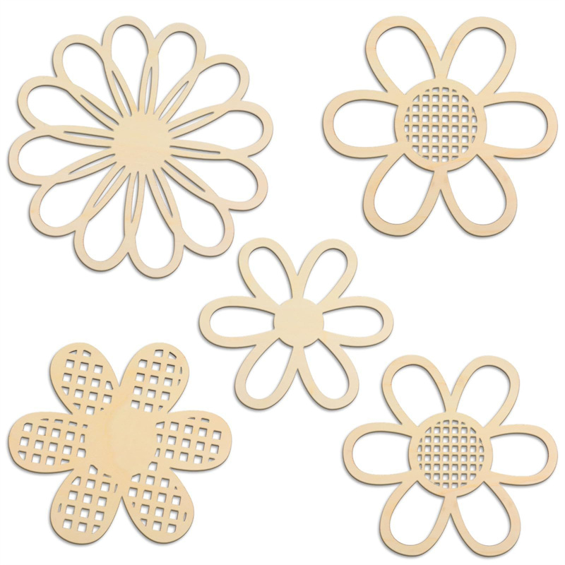 Art And Craft For Nursery - Lot de 5 décorations murales en