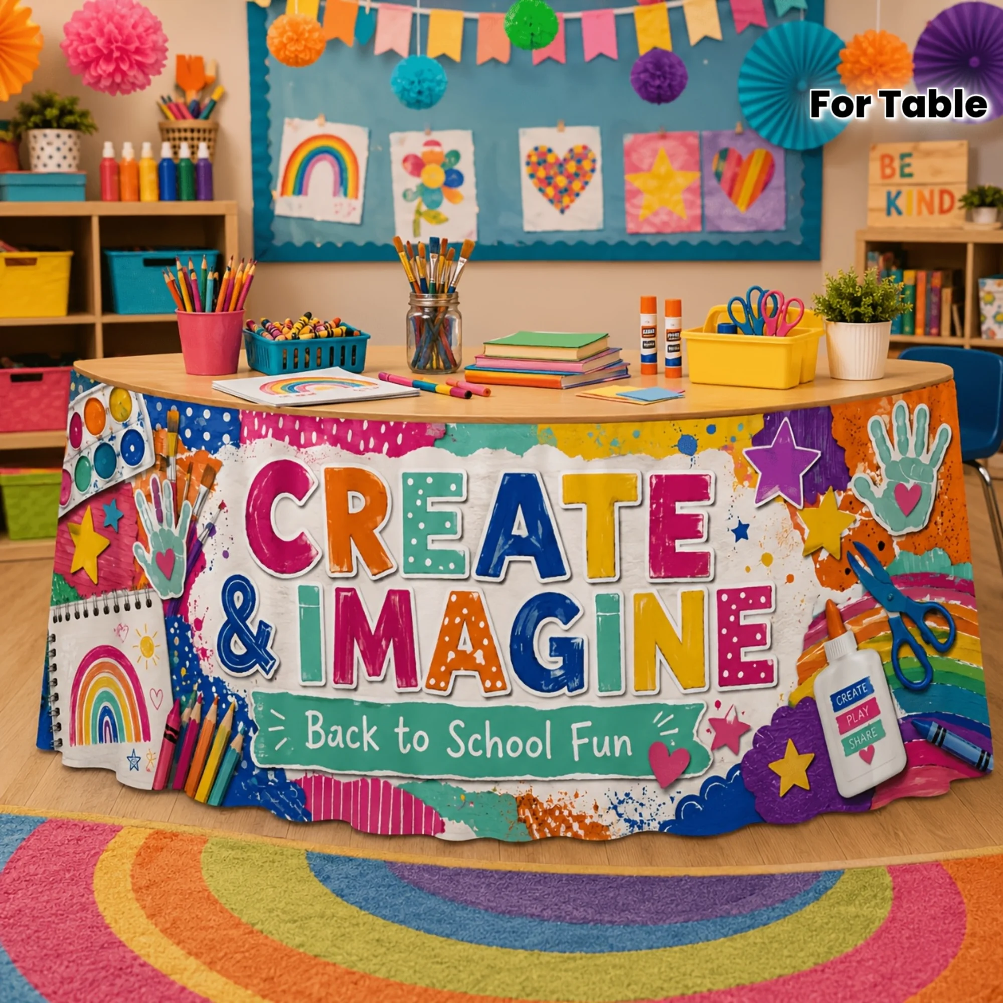 Art Craft Event - Nappe de table pour fête 1