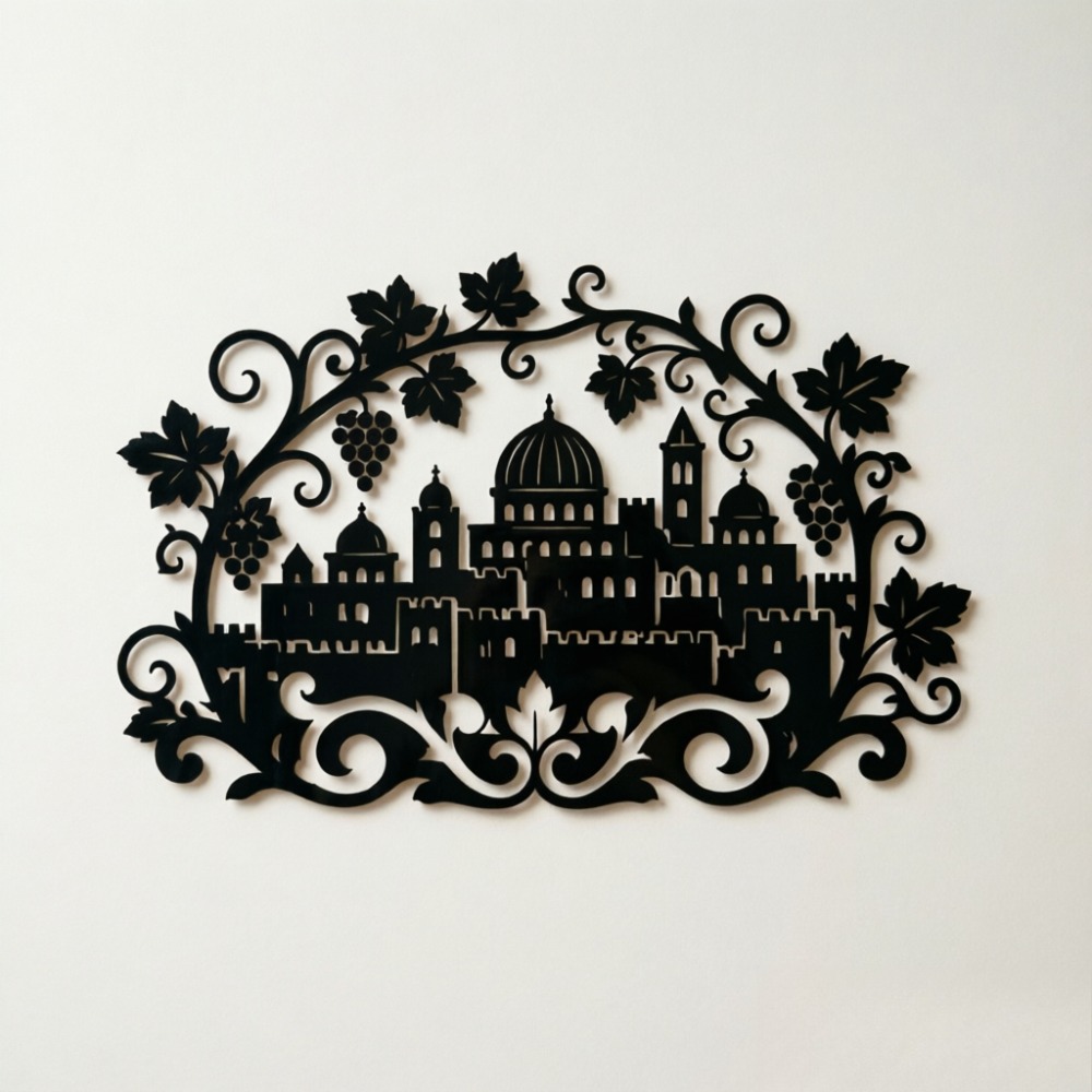 Art & Craft Paper Ideas - CIFBUY Décoration murale en fer représentant