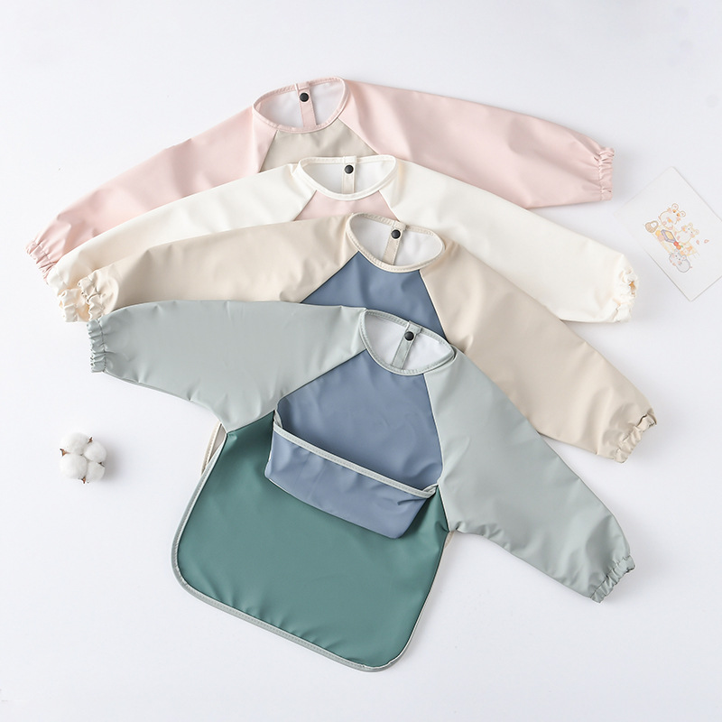 Bavoirs en PU à manches longue - Art Craft For 3 Year Old avis et prix