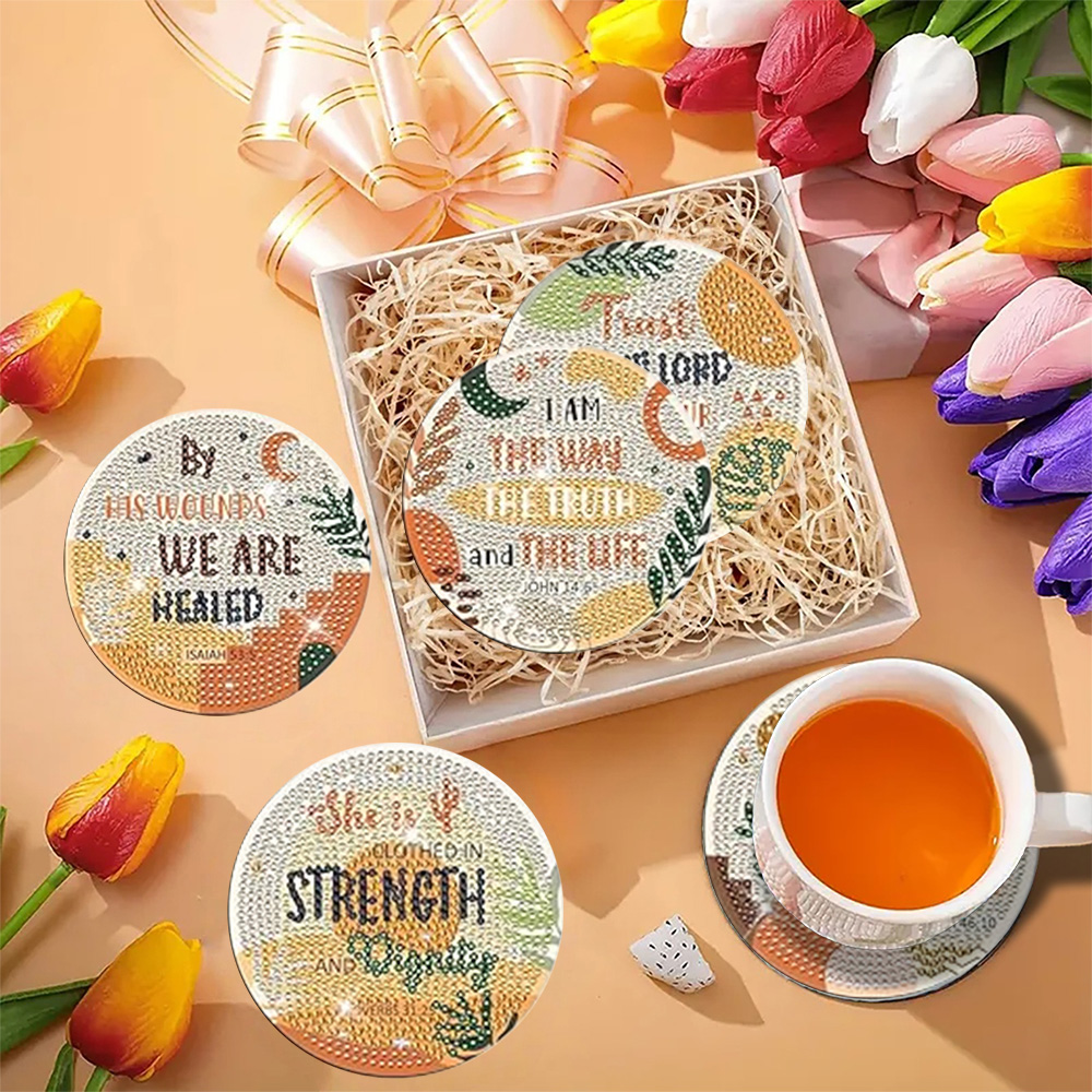 Kit de 8 sous-verres à peindre - Art Craft And Design avis et prix