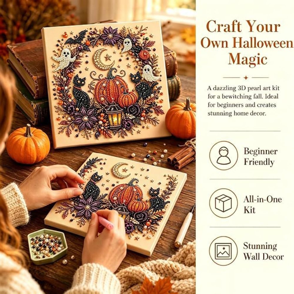 Kit d'Art Perlé d'Halloween Th - Art Craft Event avis et prix