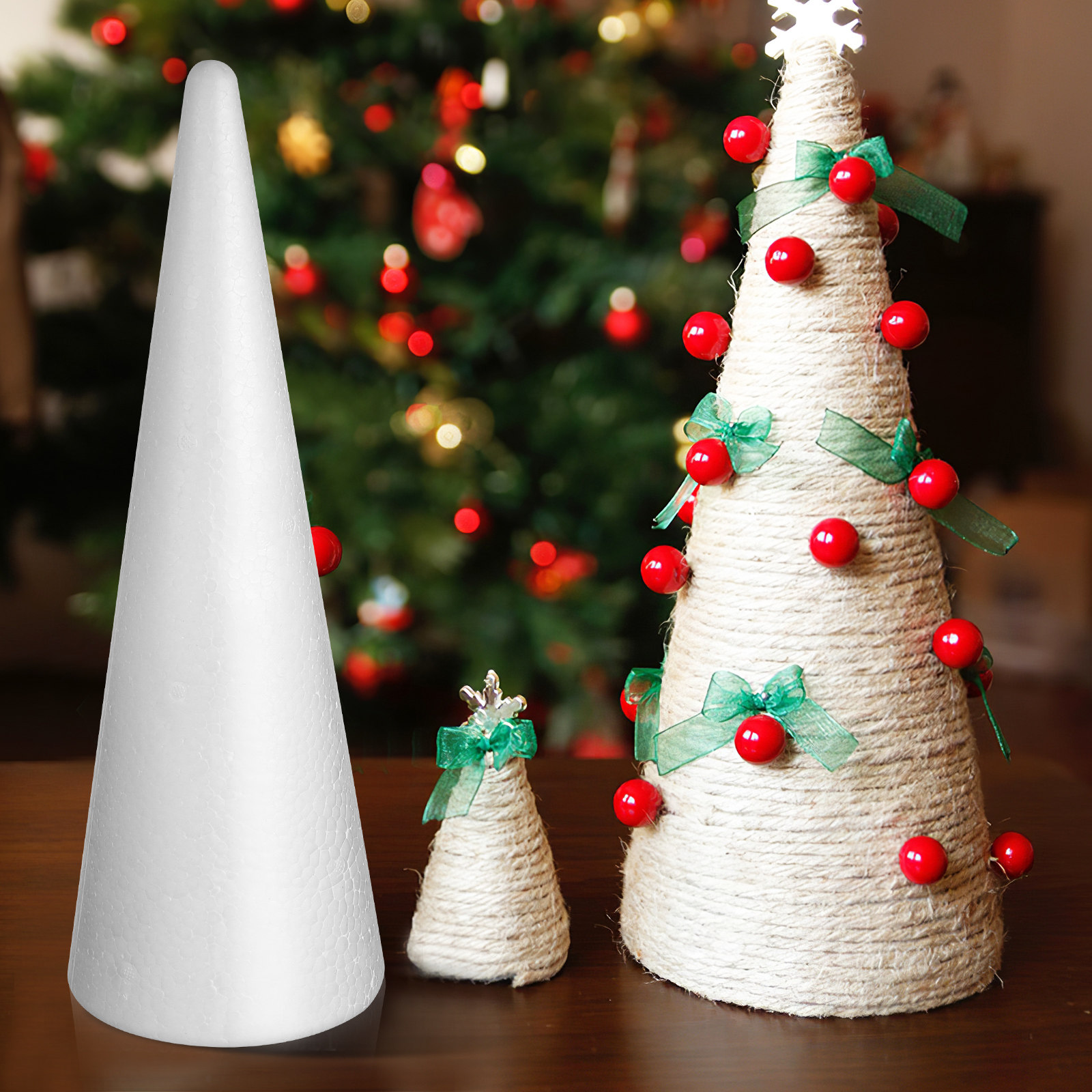 2 pièces de cônes en mousse po - Art Craft And Design avis et prix