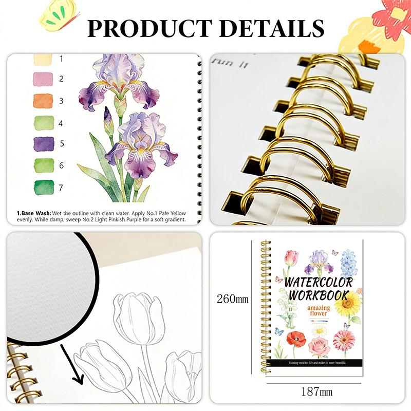 Carnet de dessin à l'aquarelle - Art Craft Items avis et prix