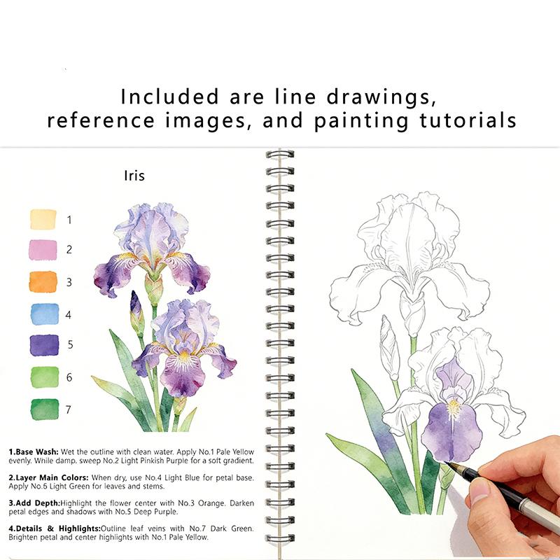 Carnet de dessin à l'aquarelle - Art Craft Items avis et prix