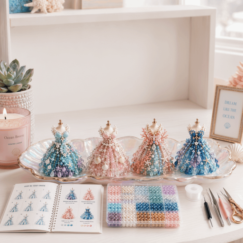 Kit de perles 3D miniatures po - Art Craft And Design avis et prix