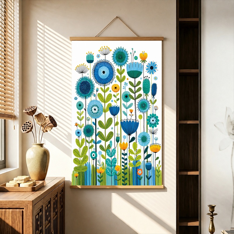 Décorations murales : Fleurs f - Art Craft Workshop avis et prix