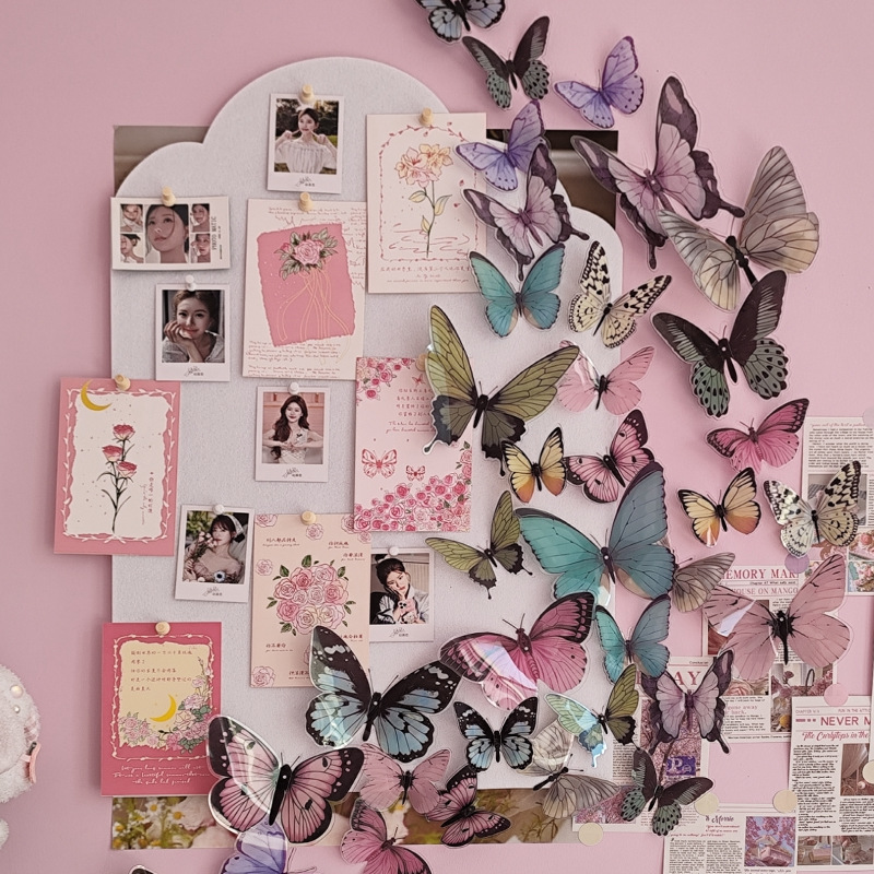 12 pièces 3D papillon Stickers - Art Craft Event avis et prix