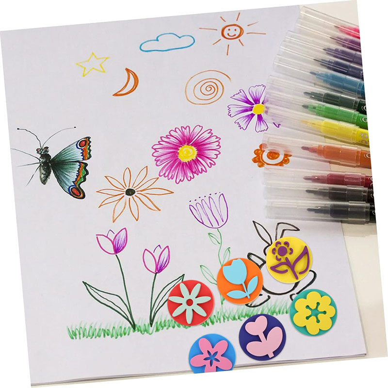 Timbres en mousse pour peintur - Art Craft For 3 Year Old avis et prix