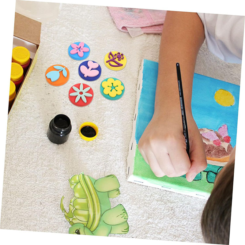 Timbres en mousse pour peintur - Art Craft For 3 Year Old avis et prix