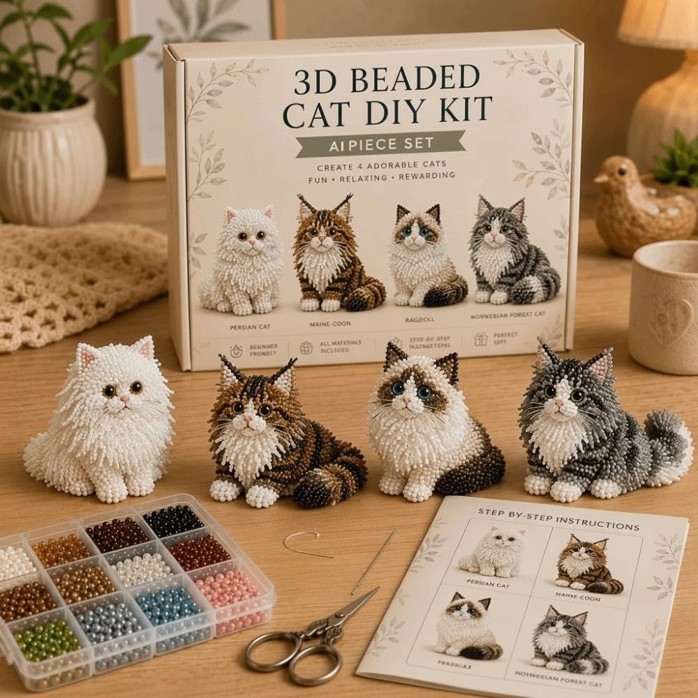 Kit de perles 3D pour animaux, - Art Craft And Design avis et prix