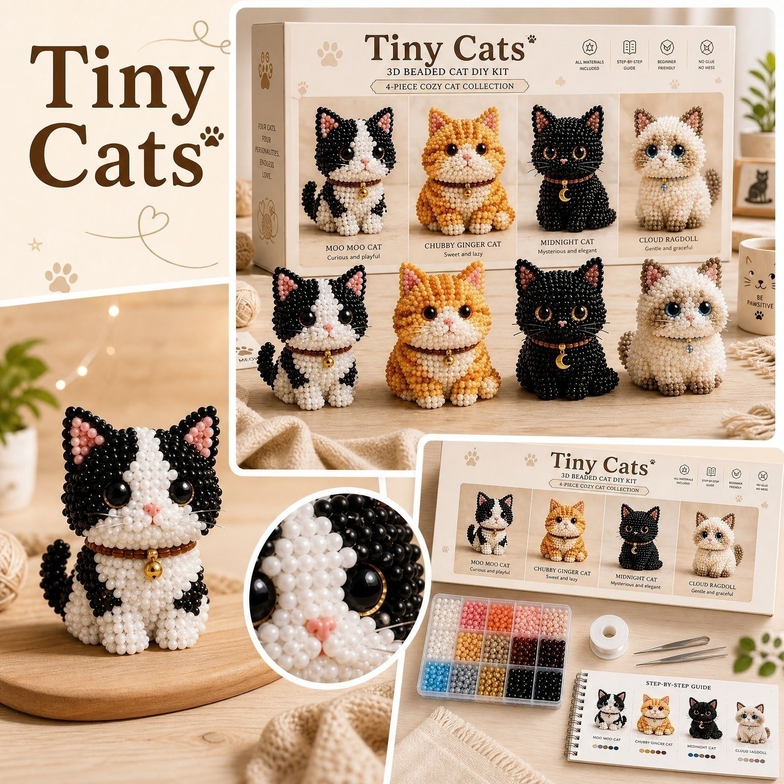 Kit de perles 3D pour animaux, - Art Craft Event avis et prix